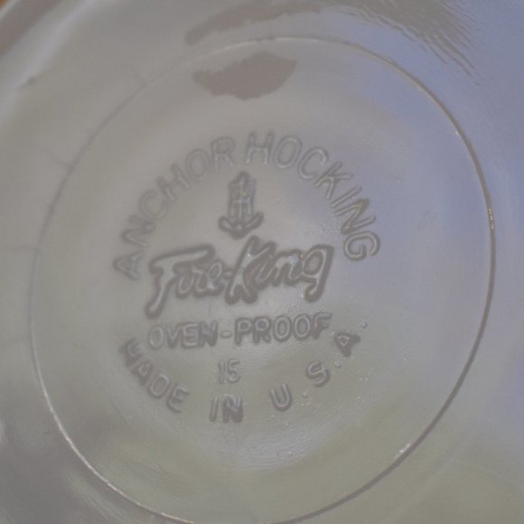 Host pick! Fire King Peach Luster Bowl - Picture 5 of 9